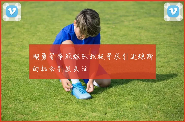 湖勇等争冠球队积极寻求引进琼斯的机会引发关注